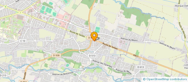 localisation de l'entreprise DERMASLIM à BIZANOS