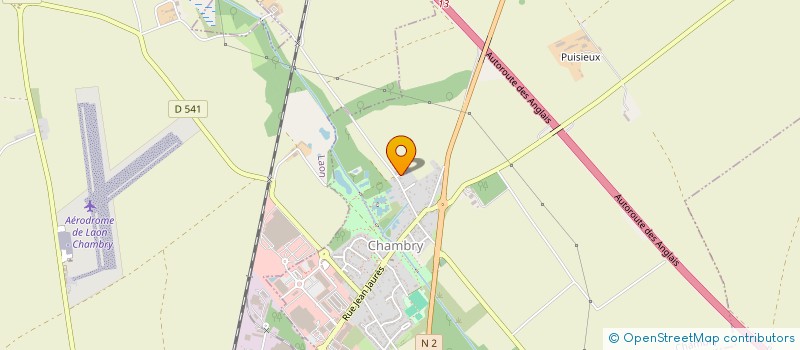 localisation de l'entreprise DERMAT  VERNEUIL-SUR-SERRE