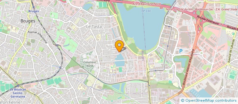 localisation de l'entreprise DERMATOBRUGES  BRUGES