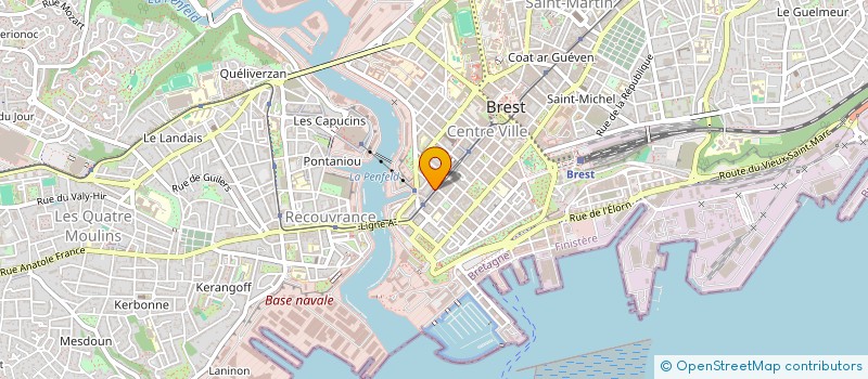 localisation de l'entreprise DERMATOLOGIE SIAM  BREST