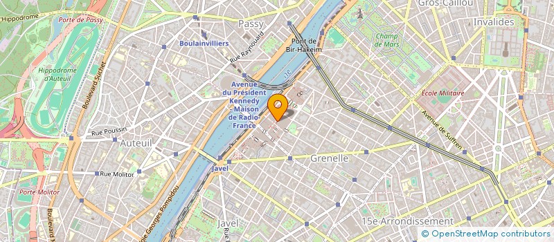 localisation de l'entreprise DERMAVIE  PARIS