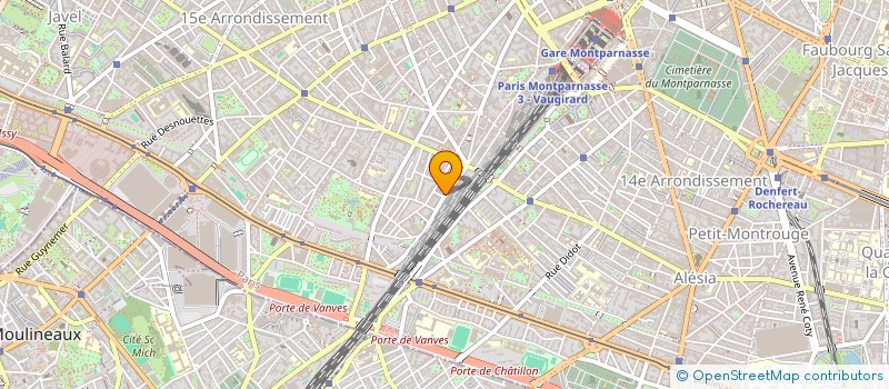 localisation de l'entreprise DERMO K  PARIS