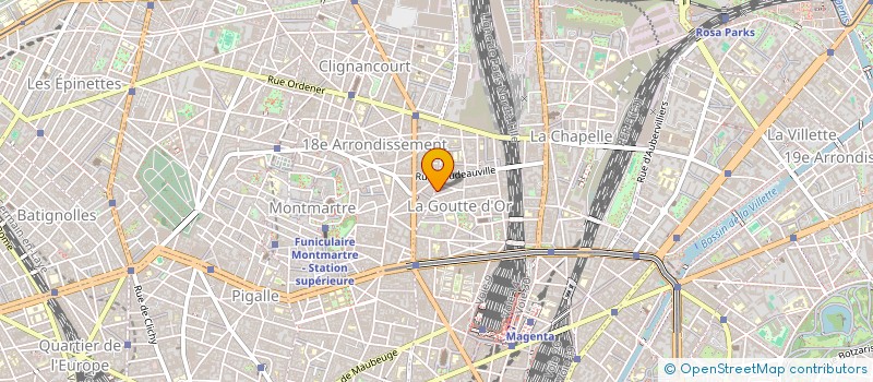 localisation de l'entreprise DERMO LIGTPLUS  PARIS