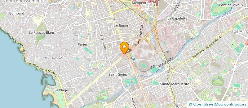 localisation de l'entreprise DERMO REPAIR à MARSEILLE