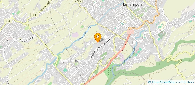 localisation de l'entreprise DERMO RUN'ESSENCE à SAINT-PIERRE