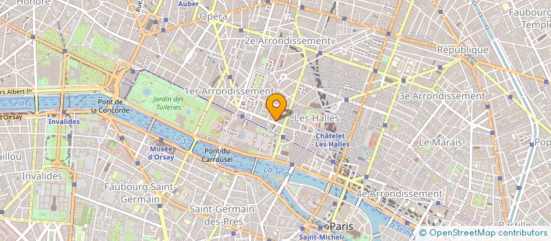 localisation de l'entreprise DERNIER CARAT à PARIS