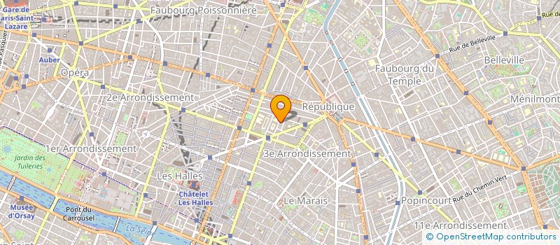 localisation de l'entreprise DERNIER CRI  PARIS