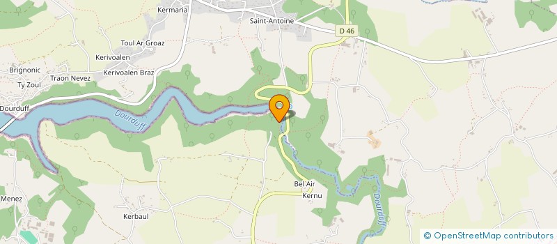 localisation de l'entreprise DERNIER PARKING AVANT LA PLAGE  MORLAIX