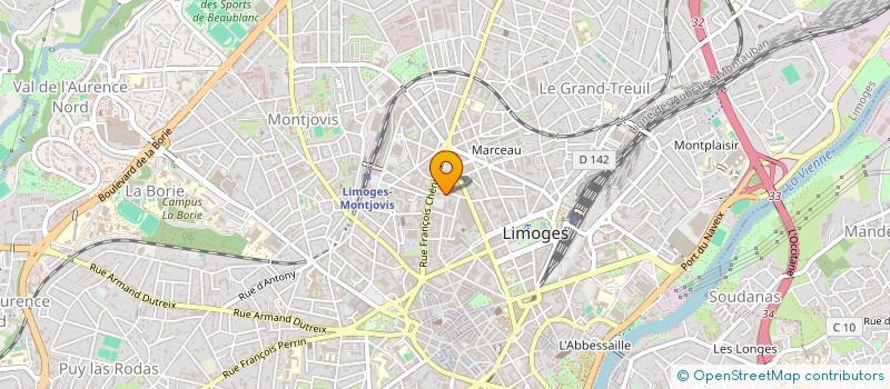 localisation de l'entreprise DERNIER TELEGRAMME à LIMOGES