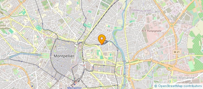 localisation de l'entreprise DERNIERE SEANCE à MONTPELLIER