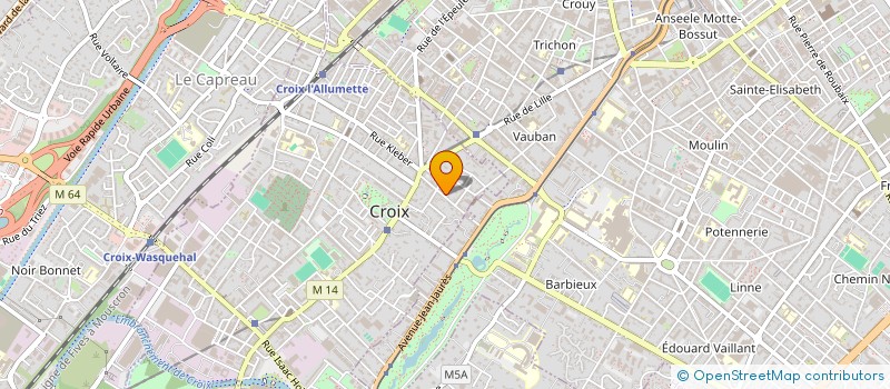 localisation de l'entreprise DERNONCOURT ET FILS  CROIX