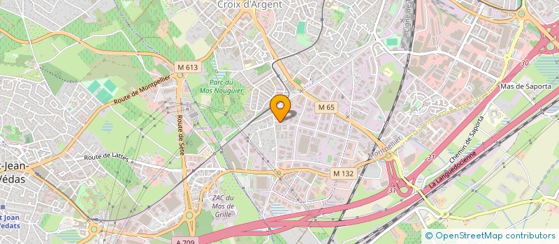 localisation de l'entreprise DERO à MONTPELLIER
