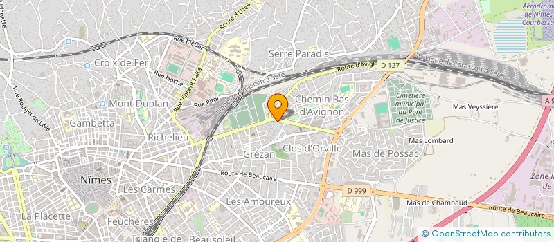 localisation de l'entreprise DEROCHE IMMOBILIER  NIMES