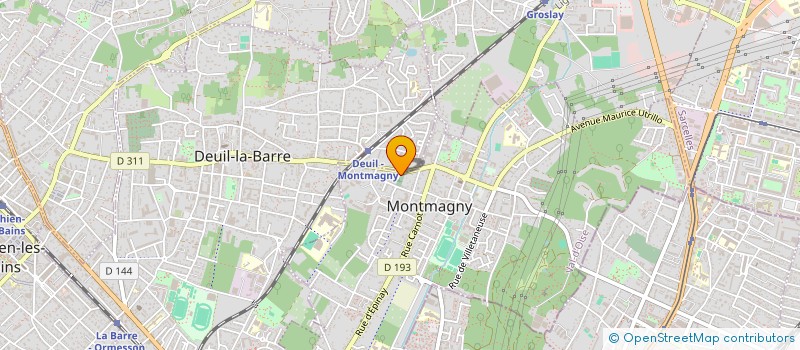 localisation de l'entreprise DEROCHE PRIVATE CHAUFFEUR à MONTMAGNY