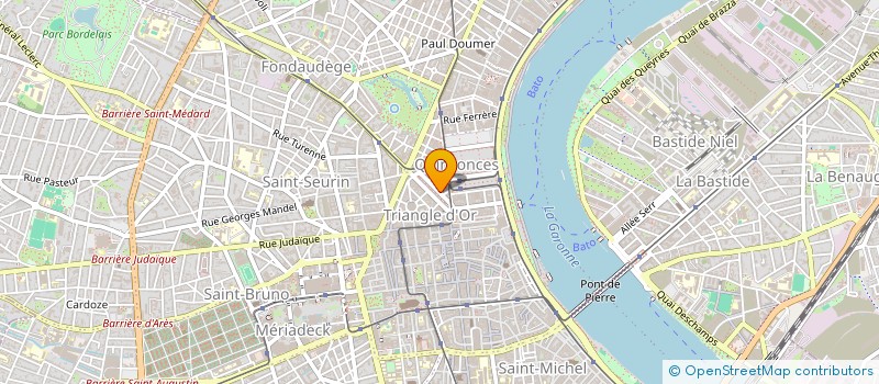 localisation de l'entreprise DEROCLE CONSULTING à BORDEAUX