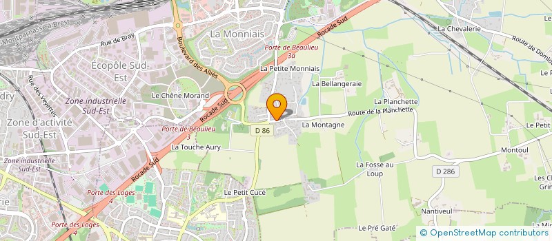 localisation de l'entreprise DEROINE GAEL à CESSON-SEVIGNE