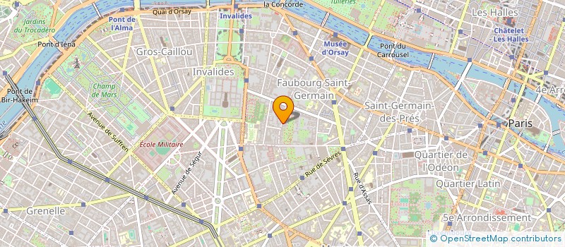 localisation de l'entreprise DEROM à PARIS