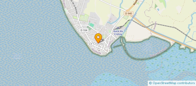 localisation de l'entreprise DEROSIERE REALTY à LE CROTOY