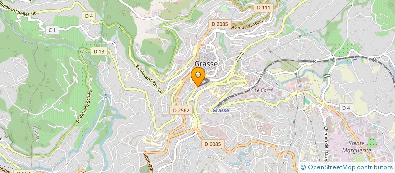 localisation de l'entreprise DEROUAULT IMMO à GRASSE
