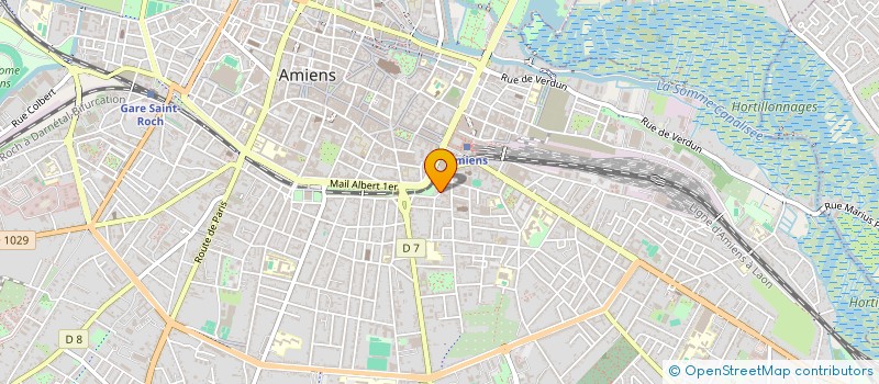 localisation de l'entreprise DEROUSSIMMO à AMIENS