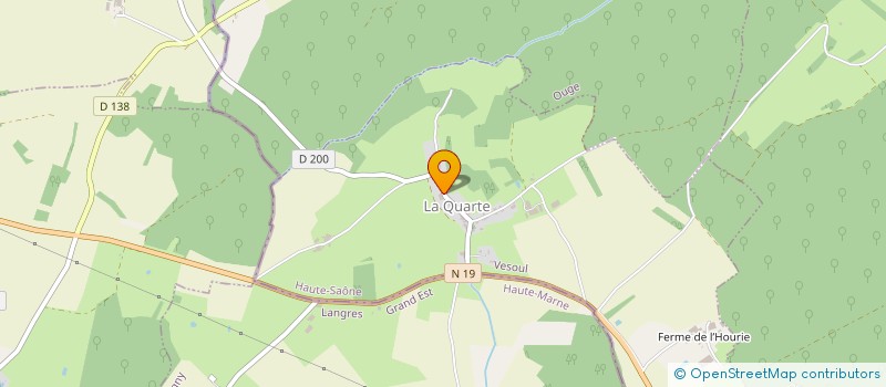 localisation de l'entreprise DEROY  LA QUARTE