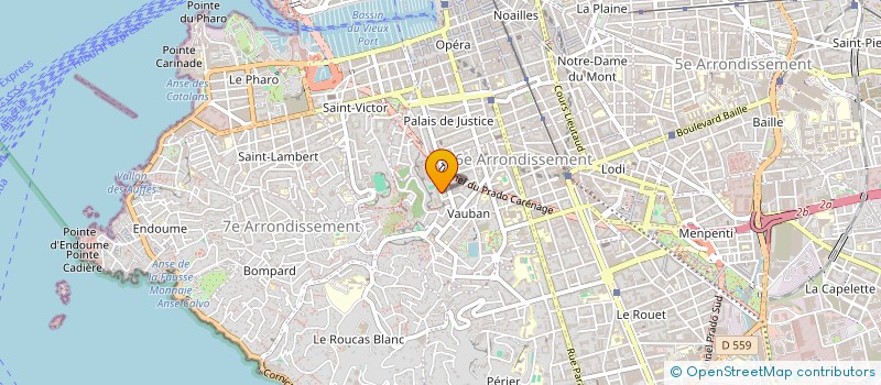localisation de l'entreprise DEROZ CONSEILS à MARSEILLE