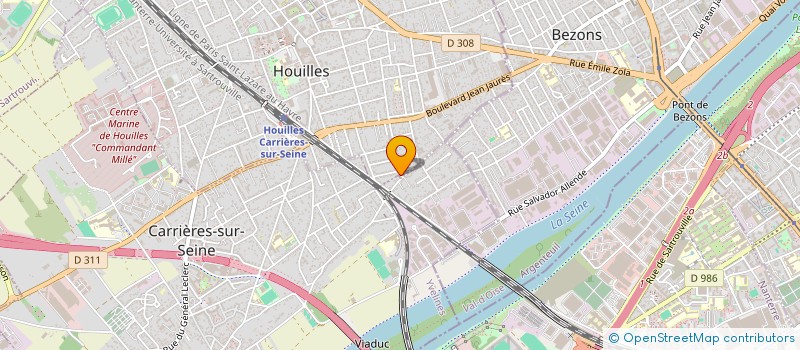 localisation de l'entreprise DERPAD AUTO SARL à HOUILLES