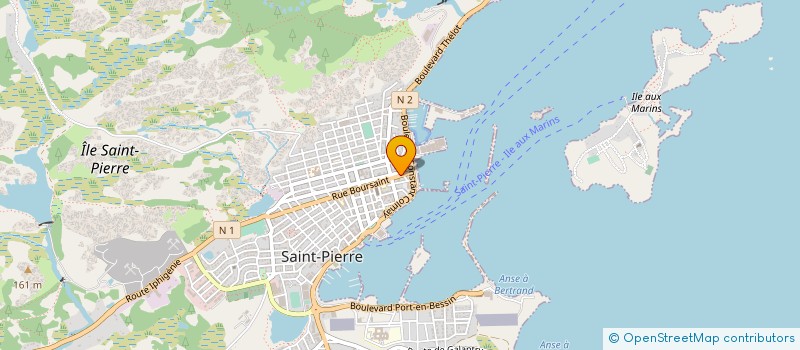 localisation de l'entreprise DERRIBLE SPM à SAINT-PIERRE