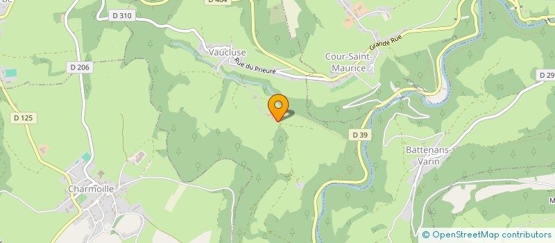 localisation de l'entreprise DERRIERE BAUCHEY à VAUCLUSE