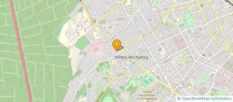 localisation de l'entreprise DERRIERE LA TUILERIE à VILLERS-LES-NANCY