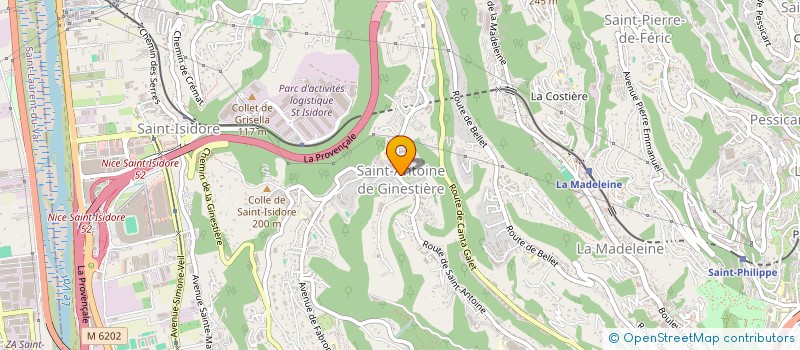 localisation de l'entreprise DERRIERE LES PIXELS à NICE