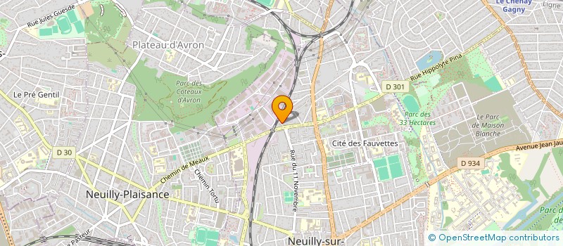 localisation de l'entreprise DERRY DG à NEUILLY-SUR-MARNE