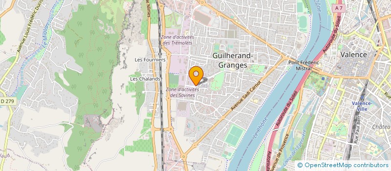 localisation de l'entreprise DERSARKISSIAN IMMOBILIER à GUILHERAND-GRANGES
