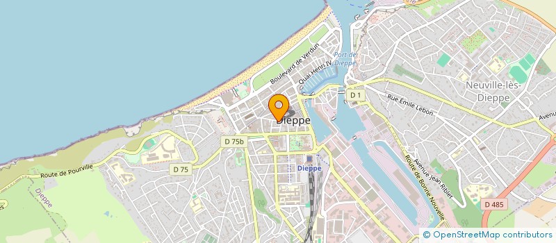 localisation de l'entreprise DERSIM  DIEPPE