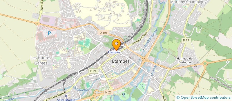localisation de l'entreprise DERSIM GRILL à ETAMPES
