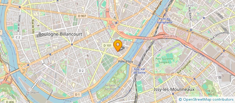 localisation de l'entreprise DERSOT-MASSOUTIER HOLDING à BOULOGNE-BILLANCOURT
