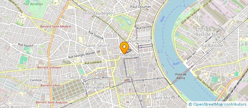 localisation de l'entreprise DERSOU EDITIONS à BORDEAUX