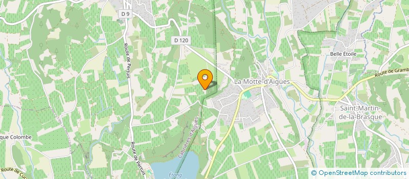 localisation de l'entreprise DERTY DENIS à LA TOUR-D'AIGUES