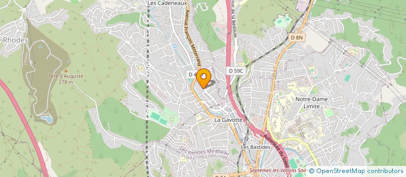localisation de l'entreprise DERUDA L à LES PENNES-MIRABEAU