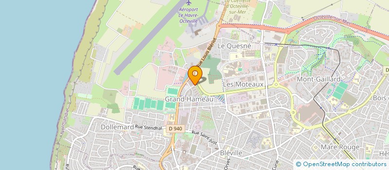 localisation de l'entreprise DERUDDER à LE HAVRE