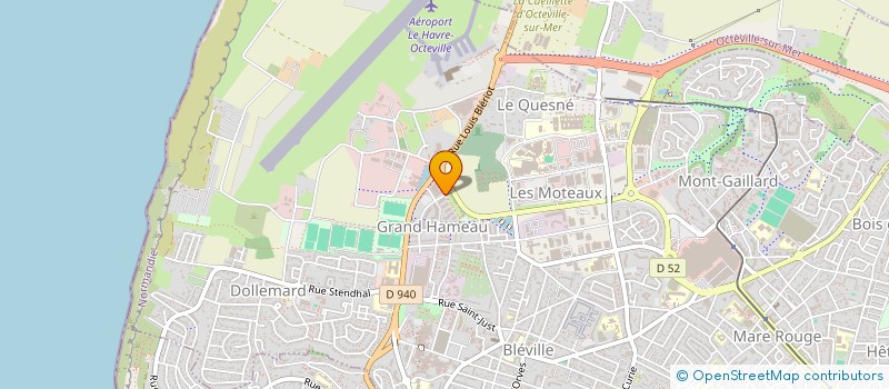 localisation de l'entreprise DERUDDER HORIZON à LE HAVRE