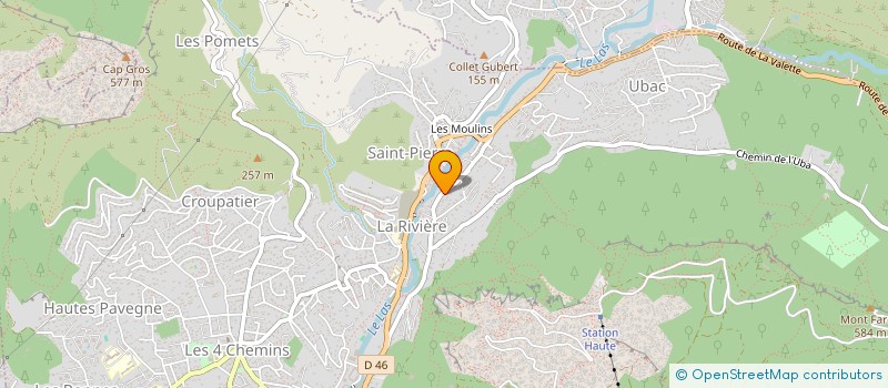 localisation de l'entreprise DERUMAUX PATRI  TOULON