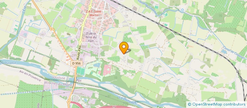 localisation de l'entreprise DERVAN  PERTUIS