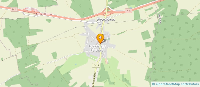 localisation de l'entreprise DERVAUX IMMOBILIER à AULNOIS-EN-PERTHOIS