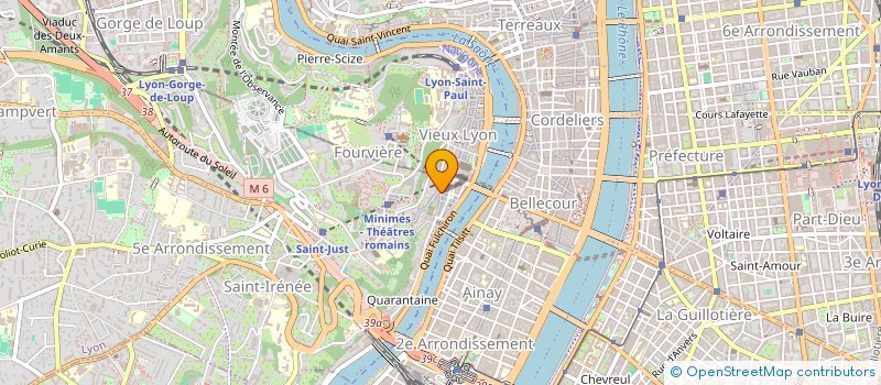 localisation de l'entreprise DERVIEUX IMMOBILIER  LYON