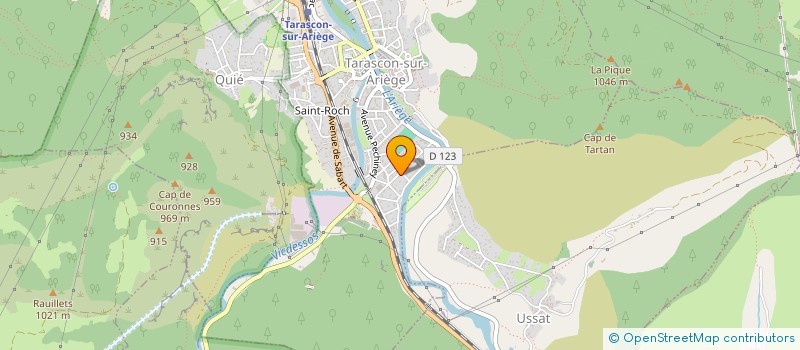 localisation de l'entreprise DERVILLE BATI-RENOVE à SAURAT