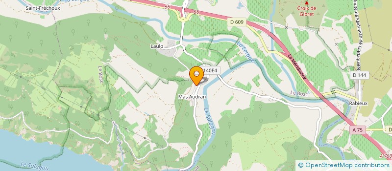 localisation de l'entreprise DERVYN CONSEIL BD  LACOSTE