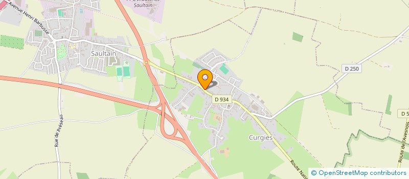 localisation de l'entreprise DERYCKE  CURGIES