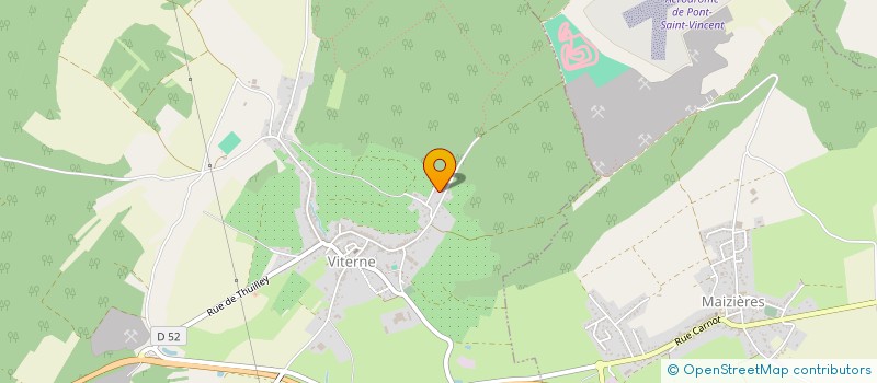 localisation de l'entreprise DES 13 FONTAINES  VITERNE