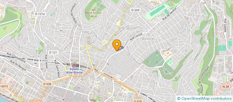 localisation de l'entreprise DES 15 MAILLETS  ROUEN